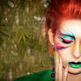 Quetzal inspired make up