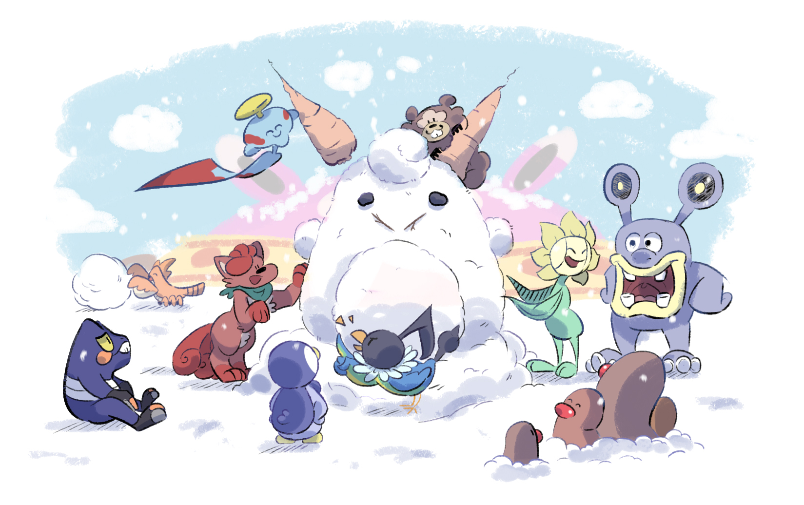 guild snow day!