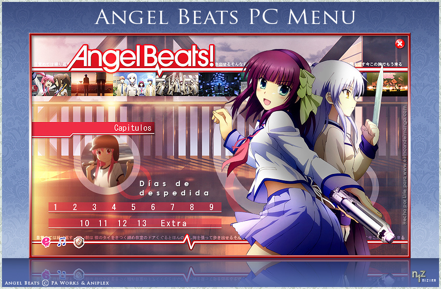 Pc Menu Angel Beats By N1z1ra On Deviantart Pc Menu Angel Beats By N1z1ra On Deviantart