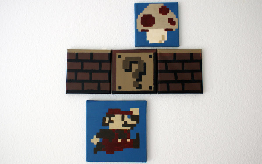 Invincible 8 Bit Mario 8 Bit Mario by donmonkey on DeviantArt