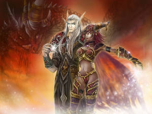 Alexstrasza and Krasus