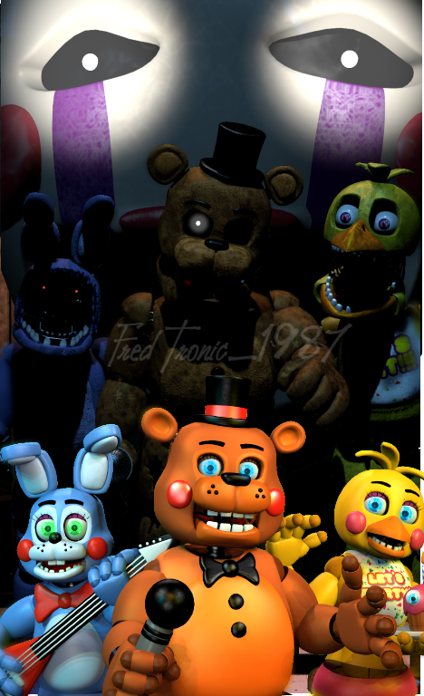 FNaF Security Breach poster remake : r/fivenightsatfreddys