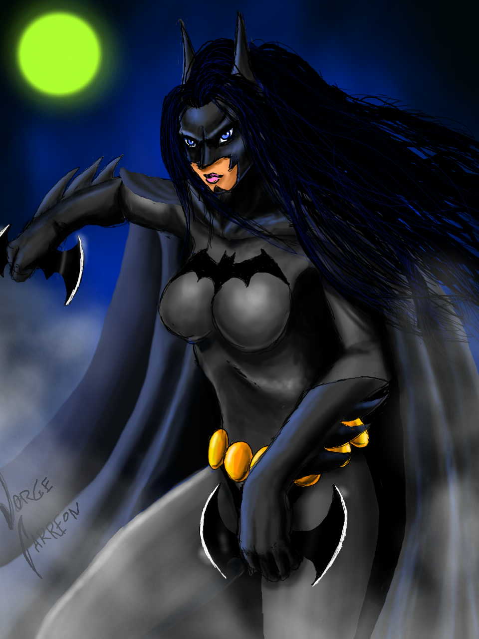 Batman Female ver. by Livindeath on DeviantArt
