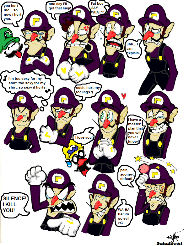 thoughts of waluigi