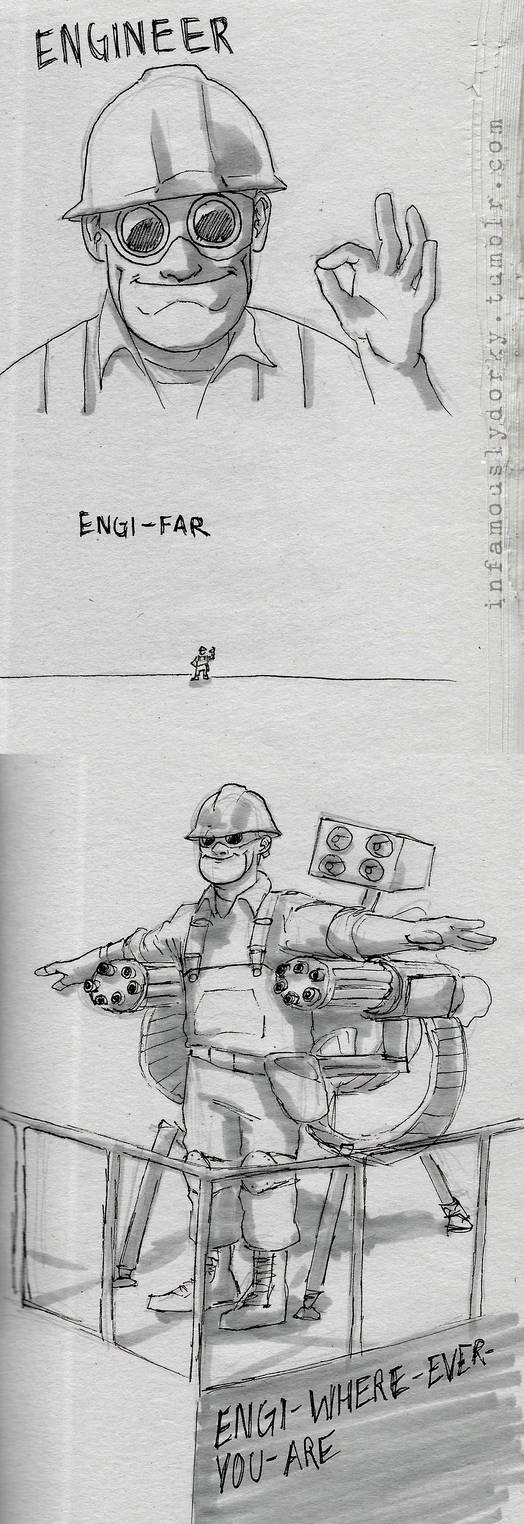 engineer by infamously-dorky on DeviantArt