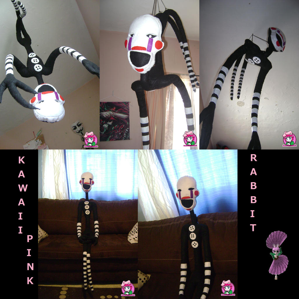 The puppet plush- Five nights at freddy's 2 by KawaiiPinkRabbit on  DeviantArt