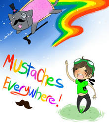 New I.D Moustaches Everywhere by Shino-Love-Bug248