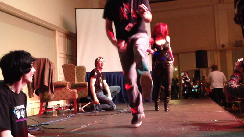 Live Performance during Arcade Con