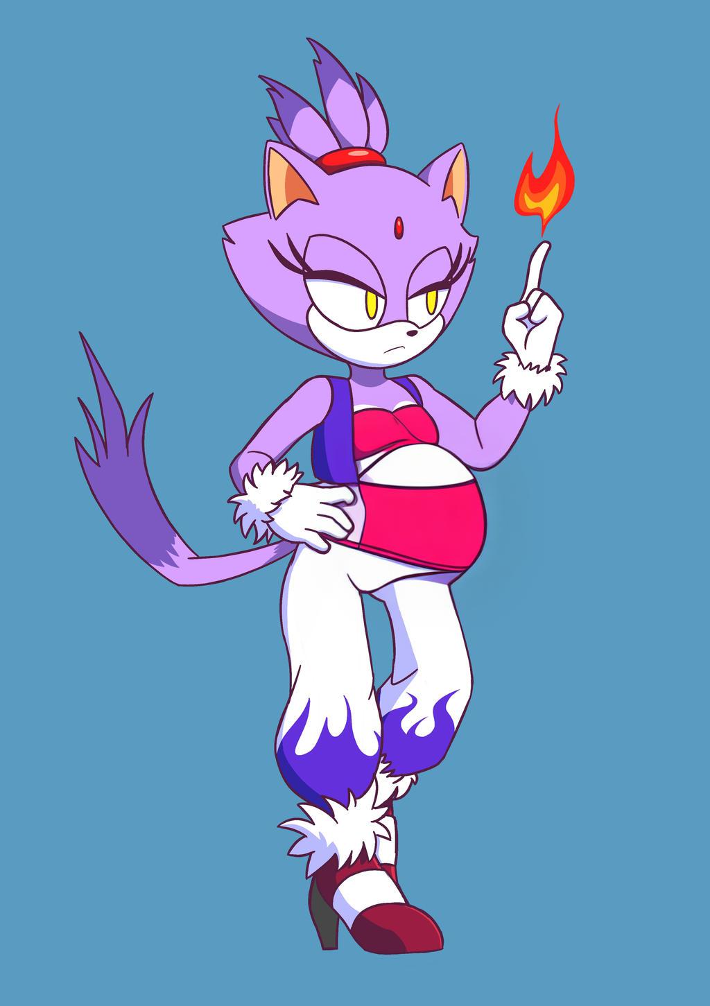 pregnant blaze the cat