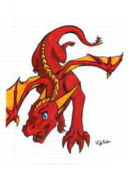 Sharpie Dragon