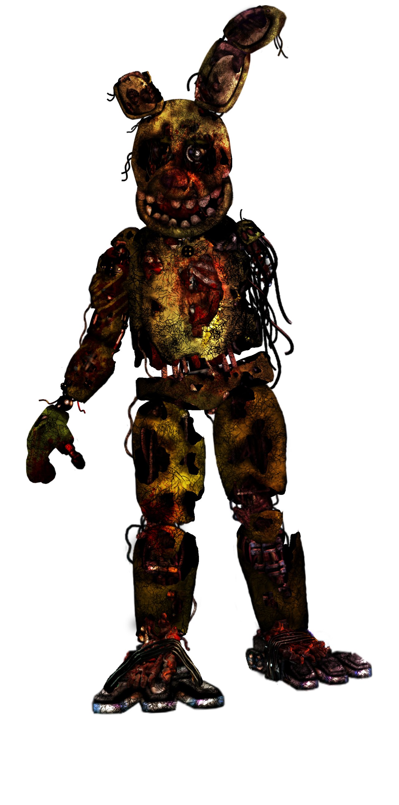 Springtrap V2 Withered Springtrap V2 by FriedbriedTheSecond on DeviantArt