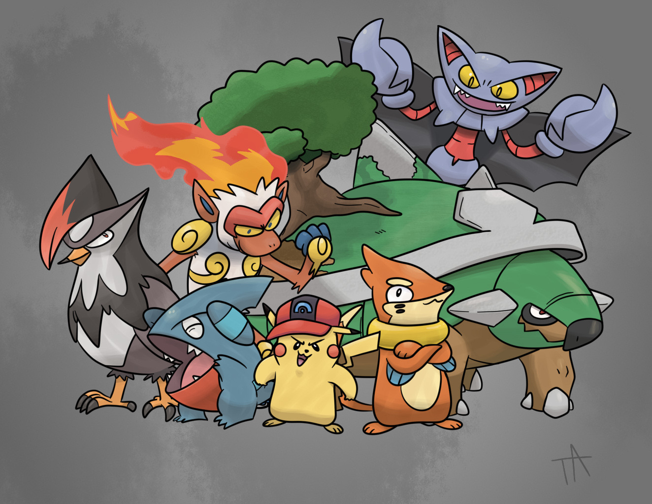 Ashs Pokemon Part 3 By T64art On Deviantart Ashs Pokemon Part 3 By T64art On Deviantart