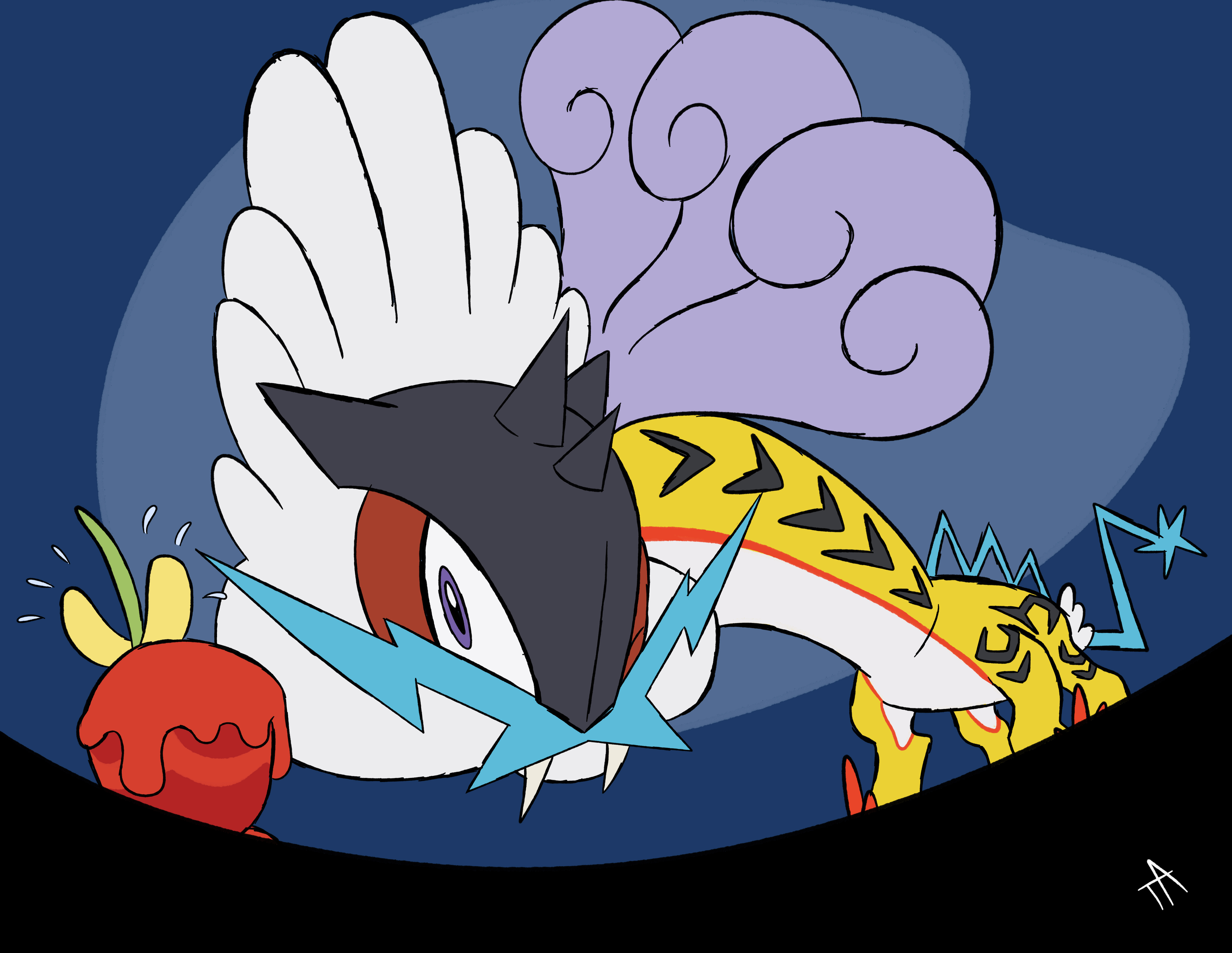 Raging Ridvik Raging Bolt by T64Art on DeviantArt