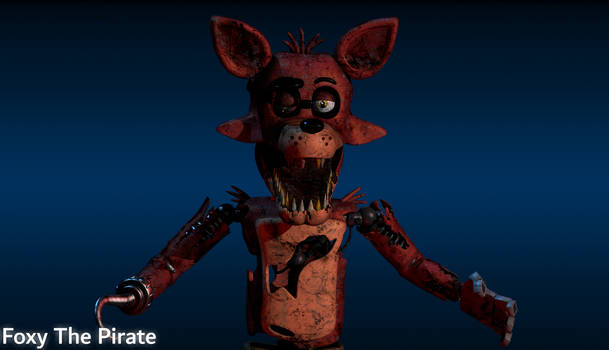 FNAF 1 Redesign (PART2) - Foxy The Pirate!