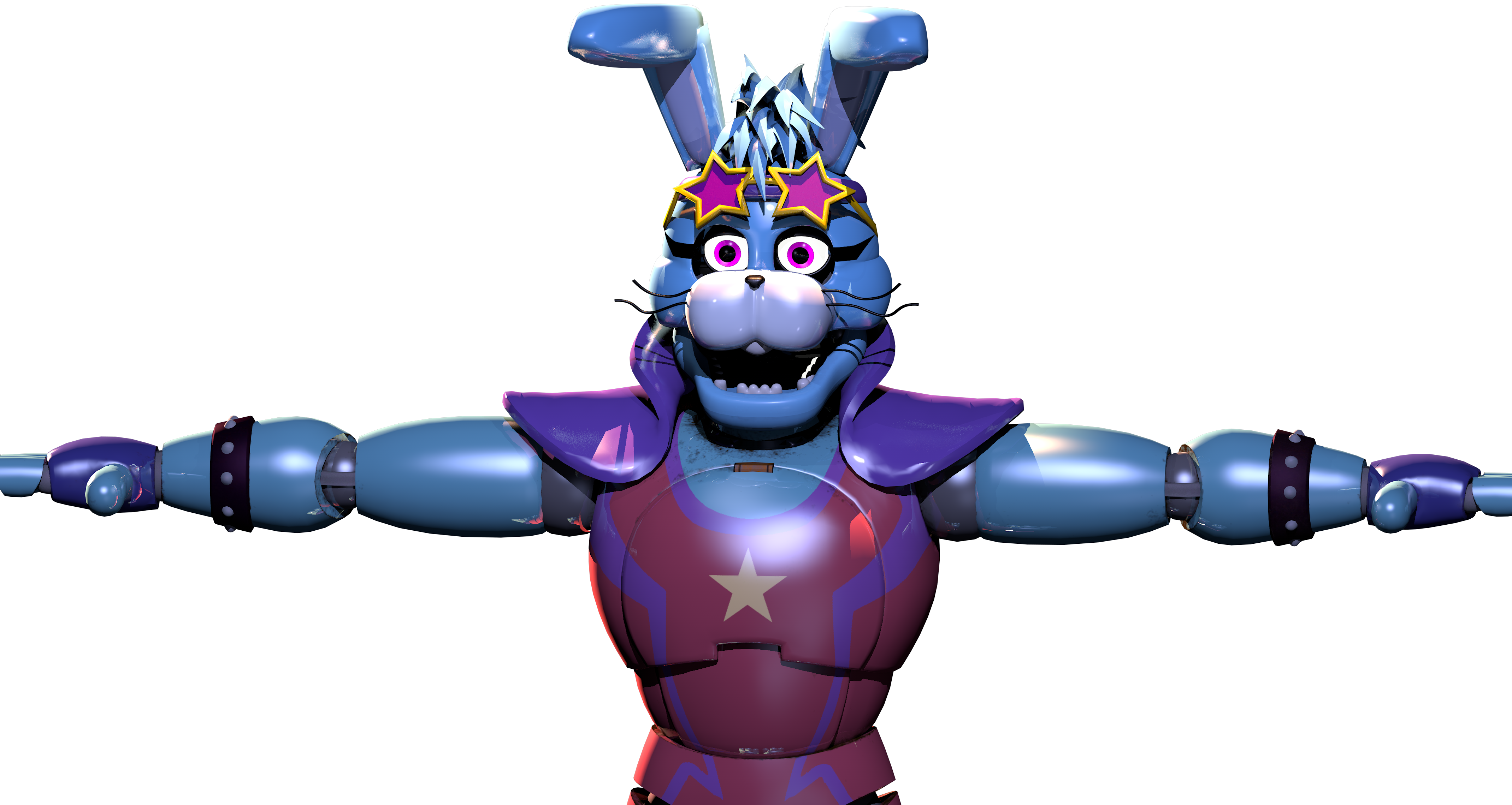 Glam Rock Bonnie by 1DavidYS1 on DeviantArt