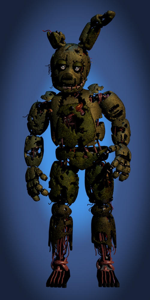 Springtrap Lights Showcase by TheRetroXDC4DFNAF on DeviantArt