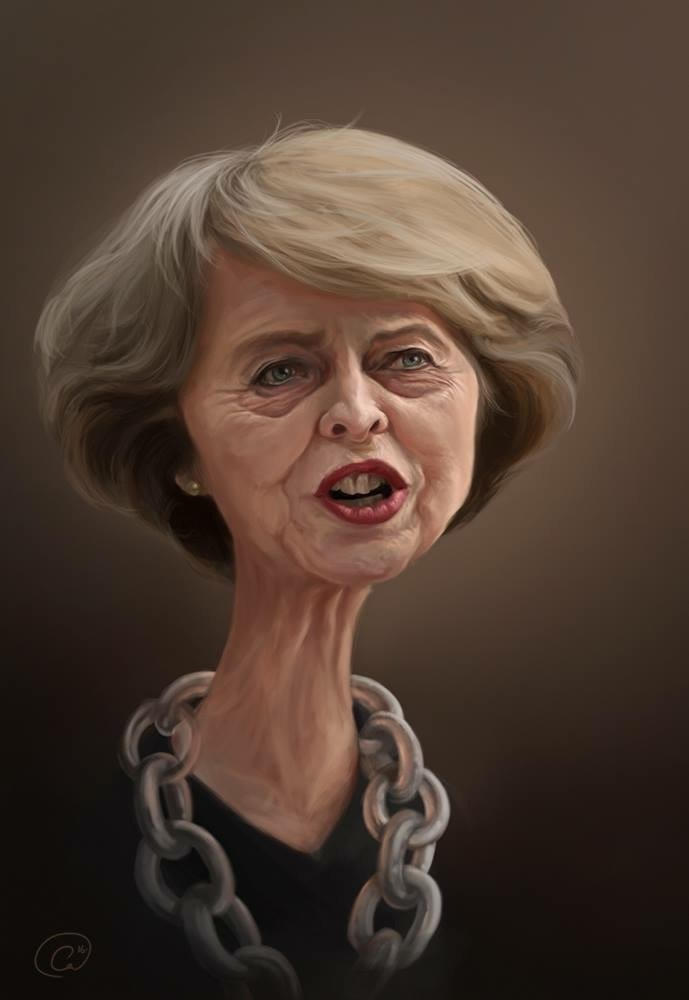Theresa May Caricature By Masakonen On DeviantArt theresa-may-caricature-by-masakonen-on-deviantart