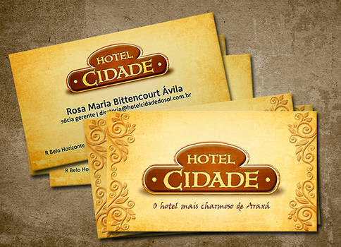 Hotel Cidade Business Card
