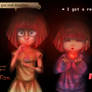 RED (Fran Bow/Undertale crossover)