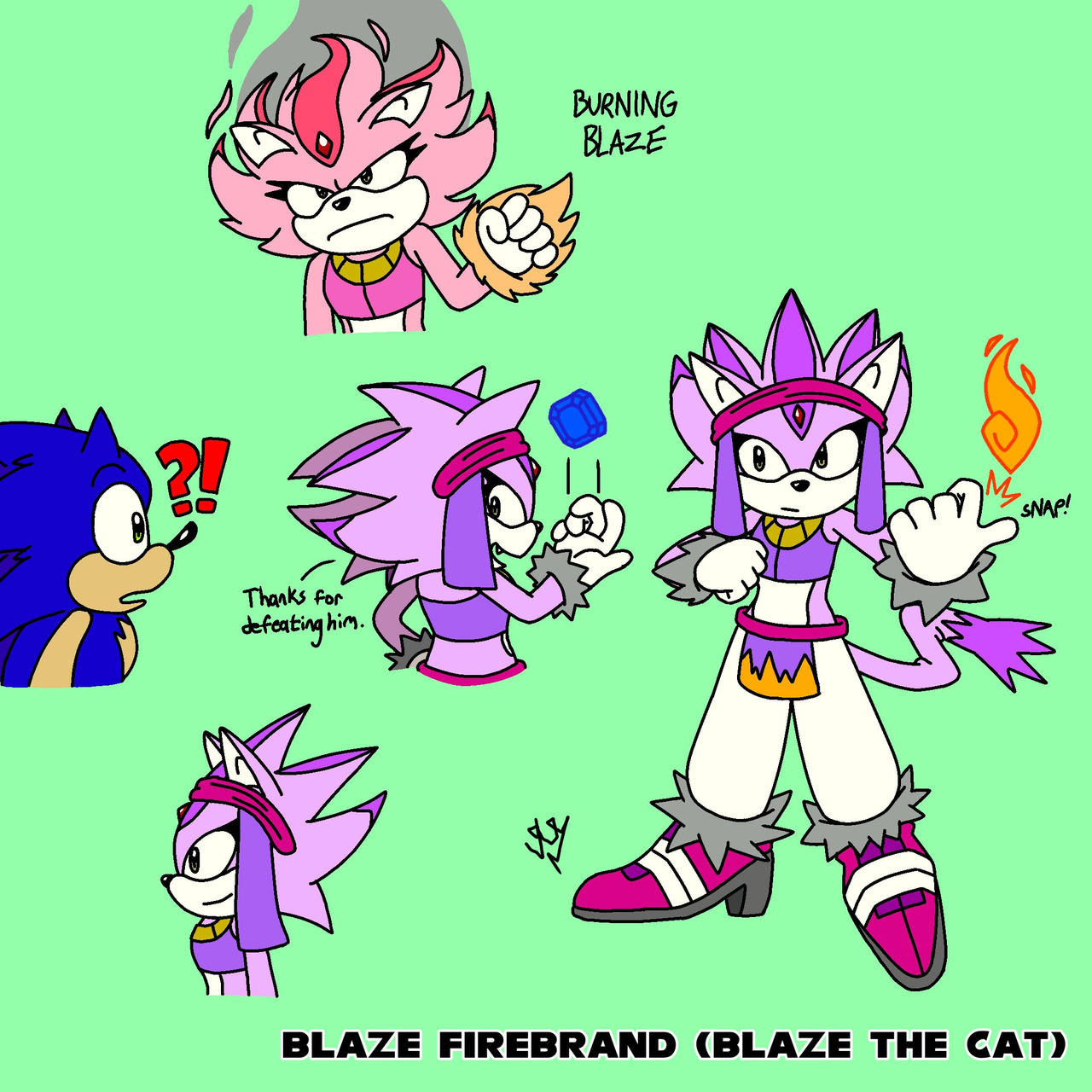 Blaze Keyed Deviantart Remix Blaze by sonicremixcomic on DeviantArt