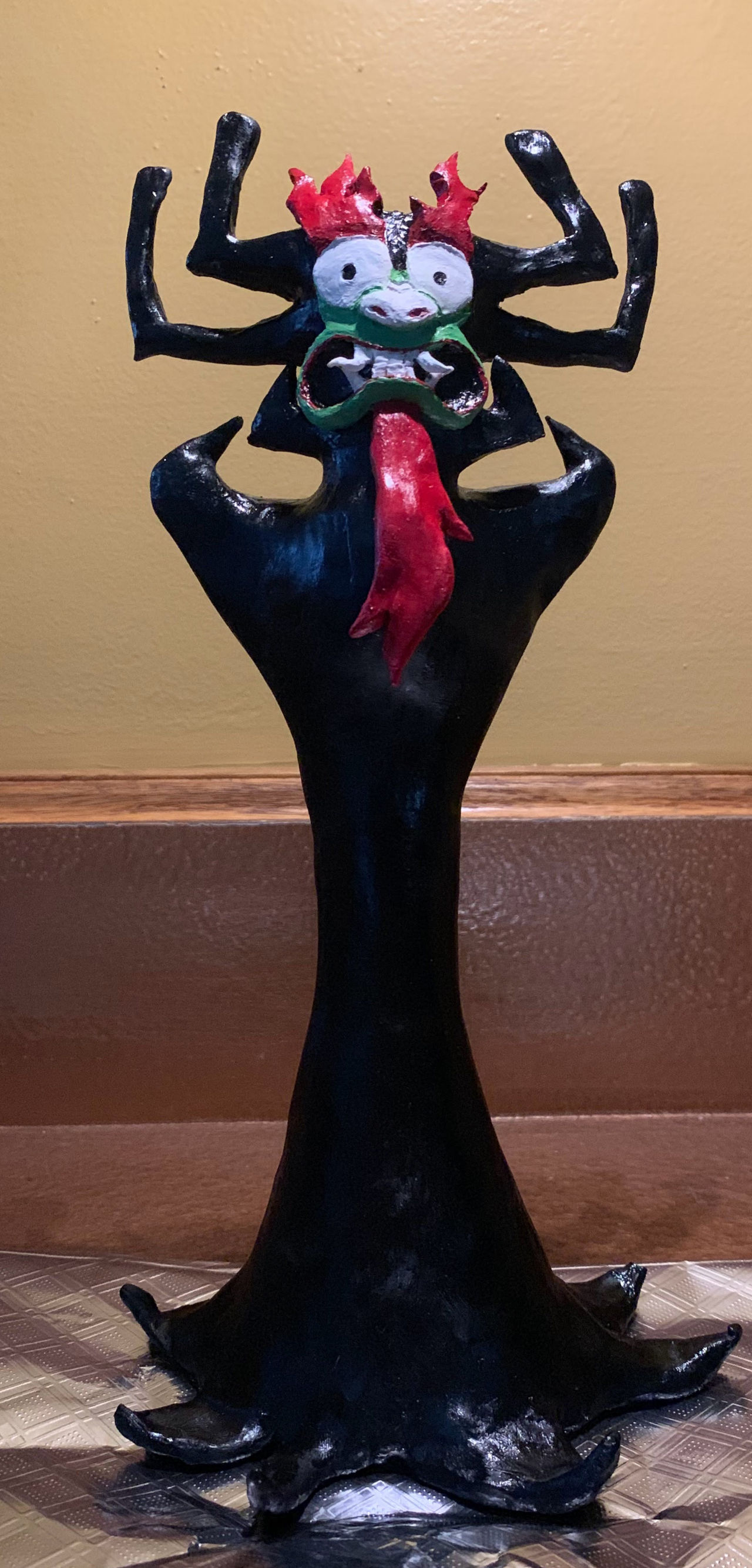 Aku statue by KittyKey13 on DeviantArt