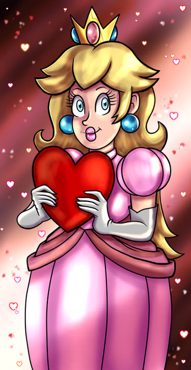 Valentines Princess Peach