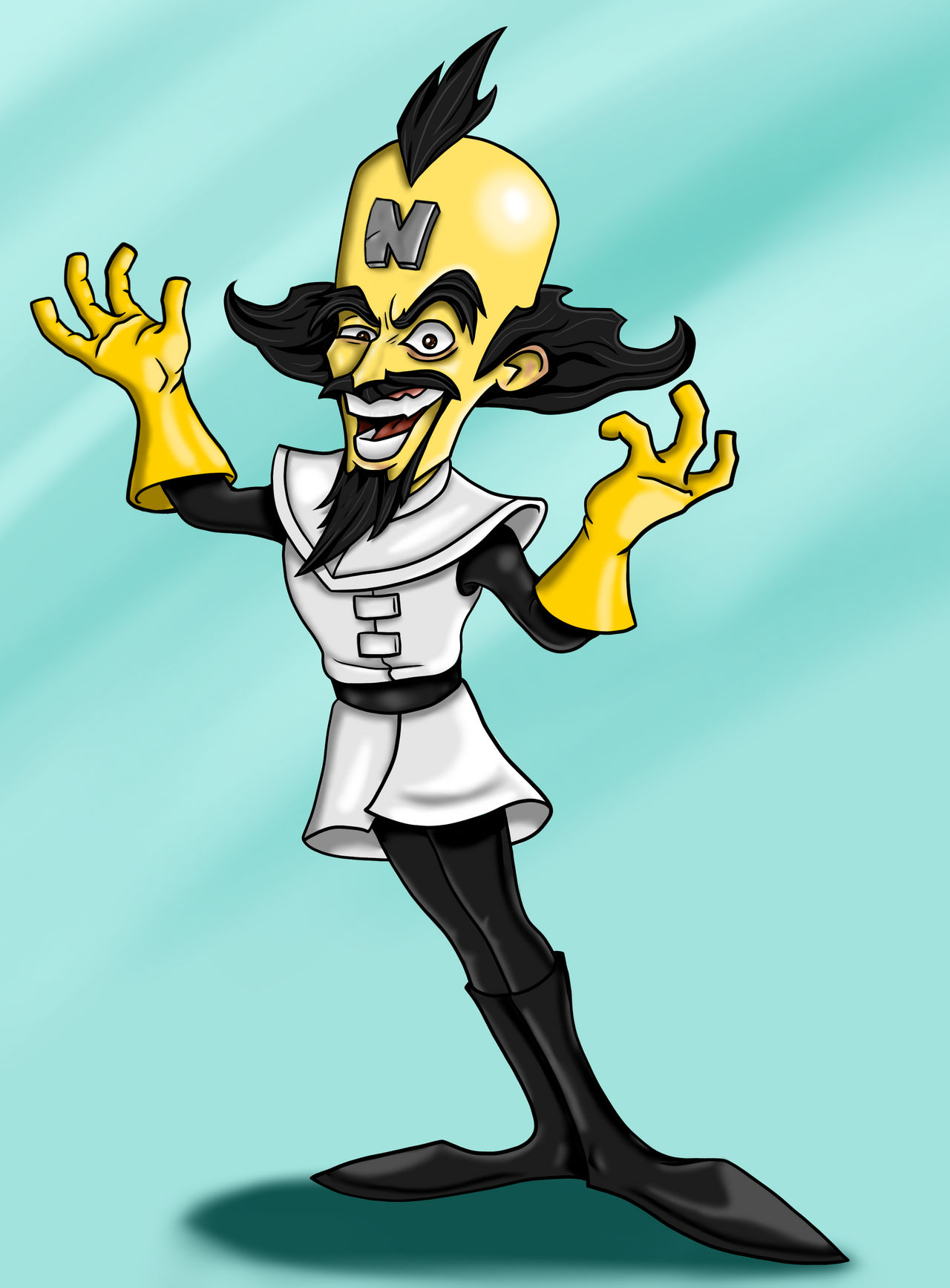 Prof Neo Cortex Dr. Neo Cortex by KittyKey13 on DeviantArt