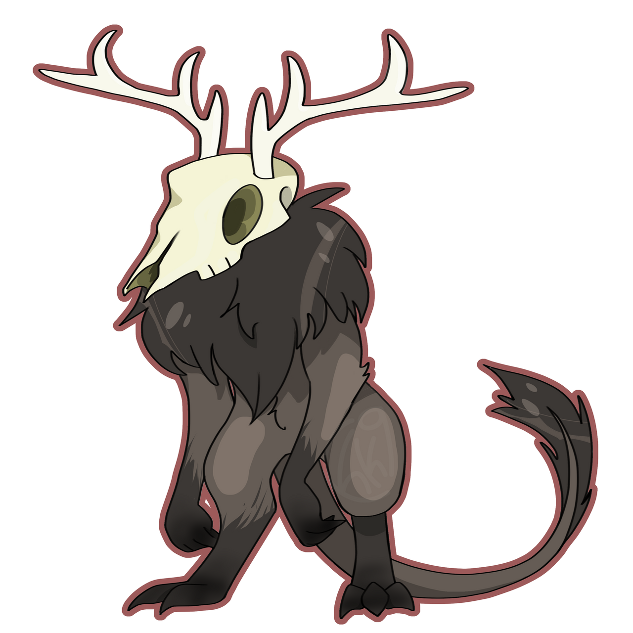 Cute Wendigo by Kaleidoscope-K9 on DeviantArt