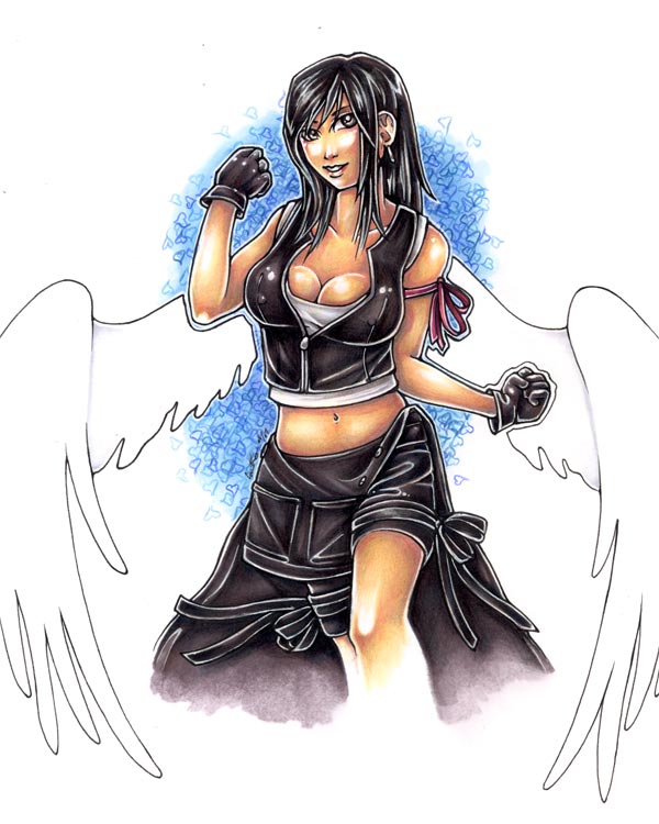 Fanart - Tifa Angel