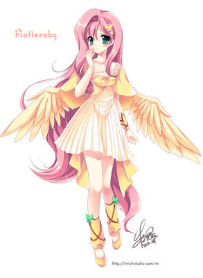 [MLP]Fluttershy of moe anthropomorphism