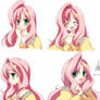 [MLP]Fluttershy -Facial Expression