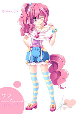 [MLP]Pinkie Pie of moe anthropomorphism