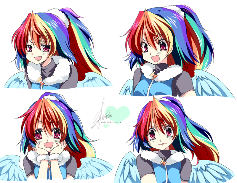 [MLP]RainbowDash -Facial Expression