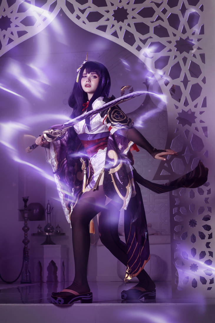 Coplay Ei Cosplay Raiden Ei by Neyr0Desu on DeviantArt