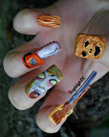 Evil Dead Nail Art