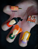 Hocus Pocus Nail Art