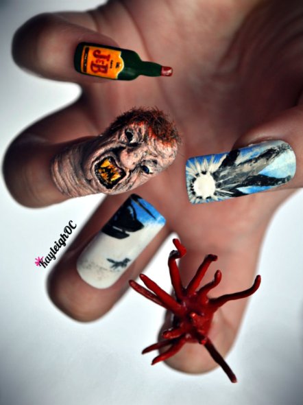 The Thing - Nail Art