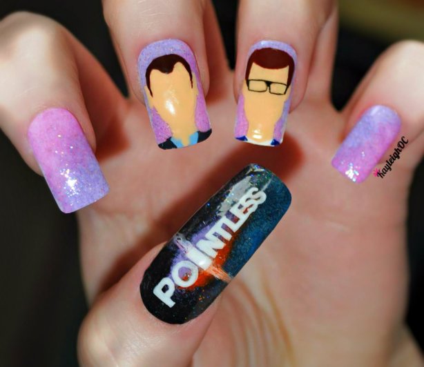 'Pointless' Nail Art