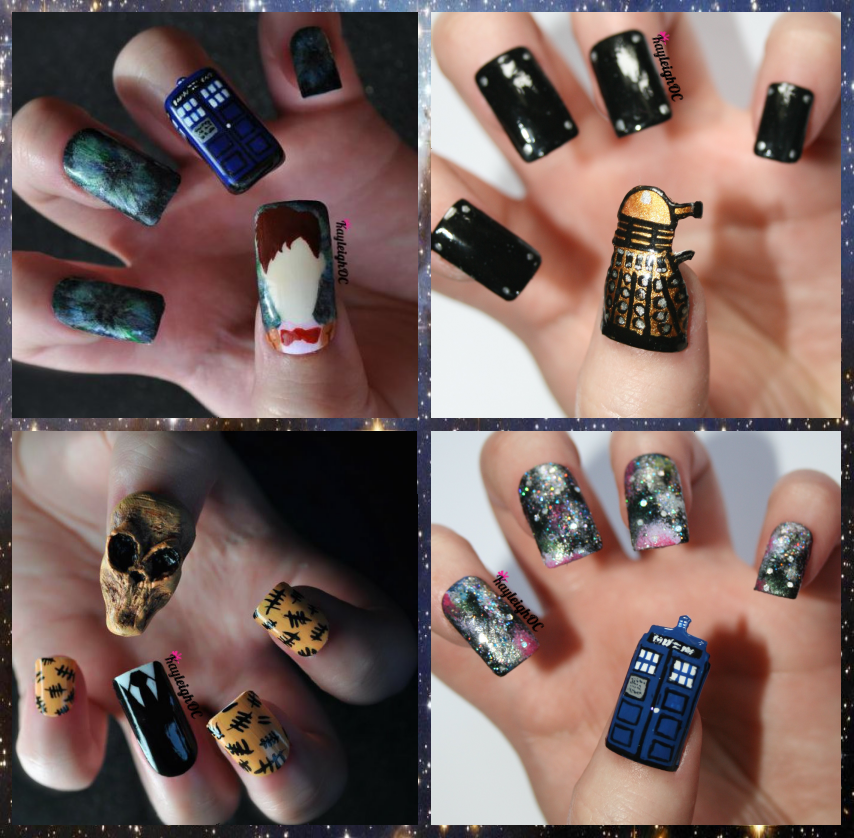 Doctor Who Nail Art Collection