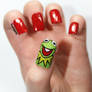 Kermit Nail Art - Take Two