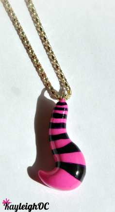 Cheshire Cat's Tail Necklace