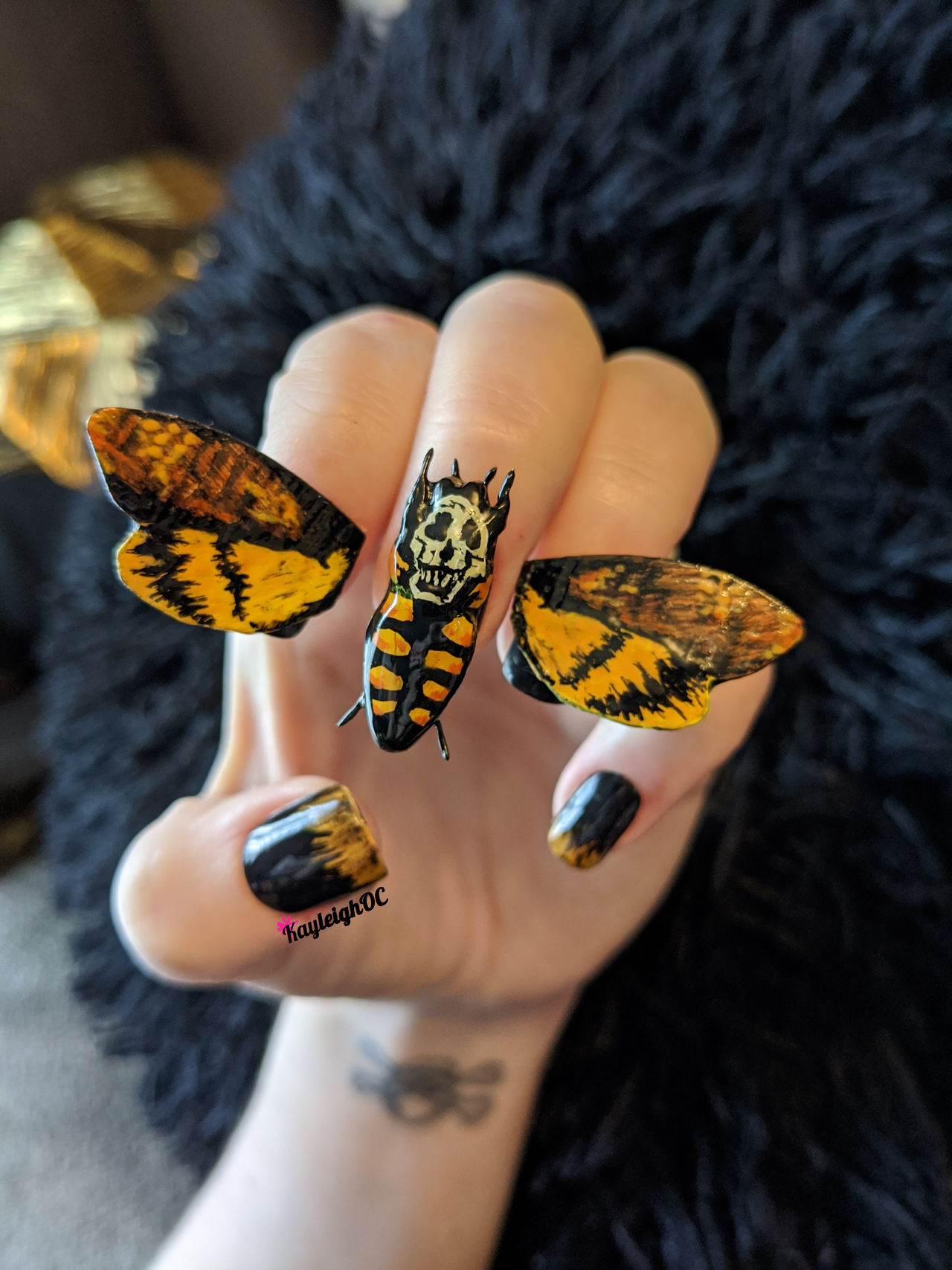 The Silence Of The Lambs - Nail Art