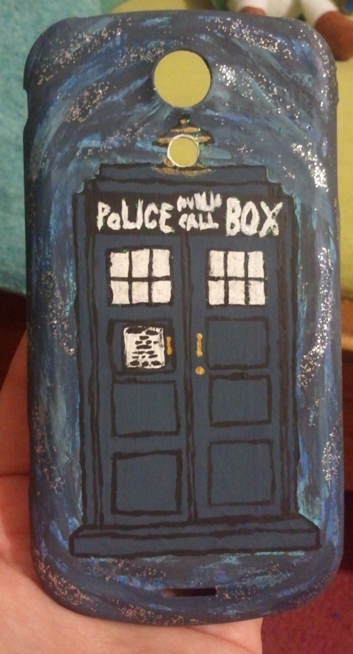 TARDIS Phone Cover