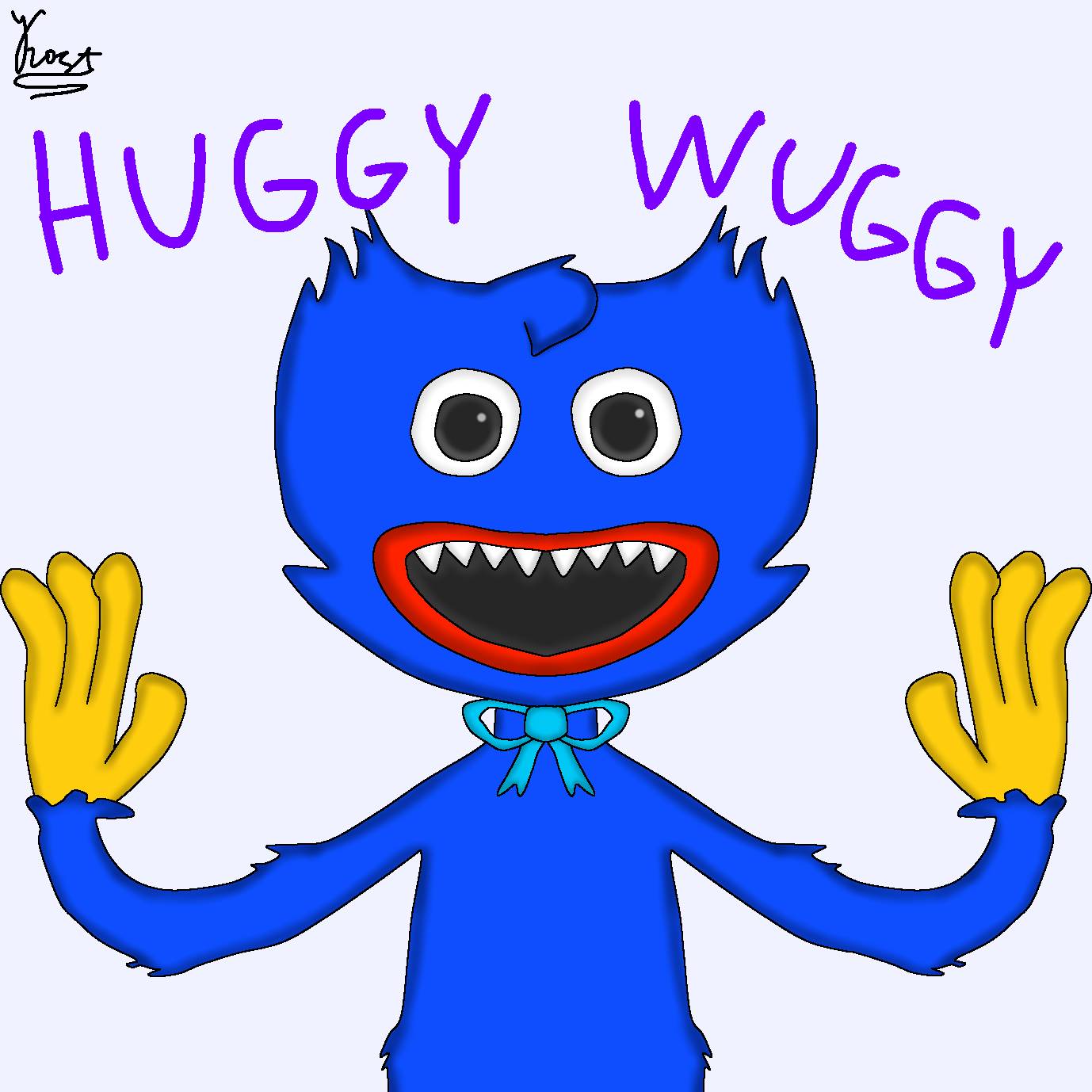 Huggy Wuggy (Poppy Playtime) by ArtMama113 on DeviantArt