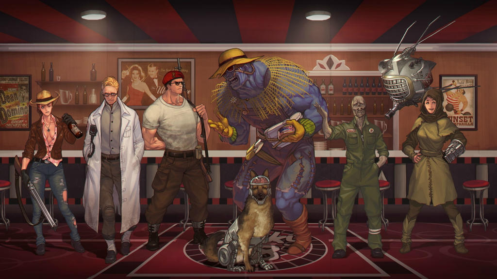 Fallout New Vegas (companions) by LiquidSnake81 on DeviantArt