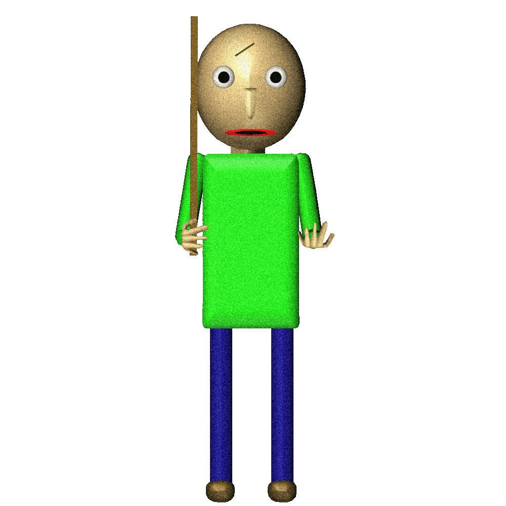 Baldi Angry Slap Animation *also new model lol* by Halow365alt1 on ...