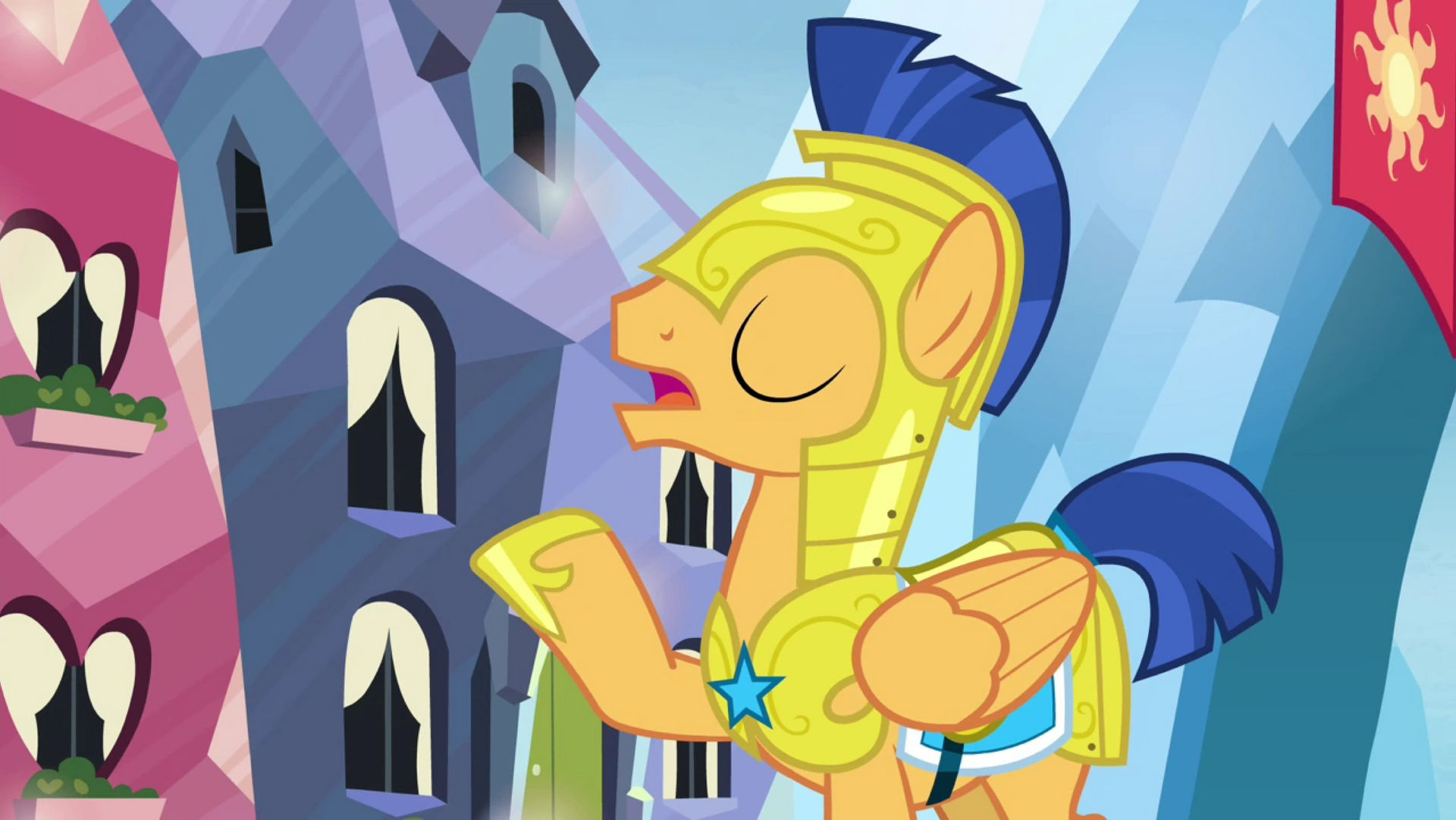 Flash Sentry Walk Flash Sentry introducing the dignitaries by GhostPonyDylan220 on DeviantArt