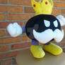 King Bob-omb Super Mario party plush minky 30 cm