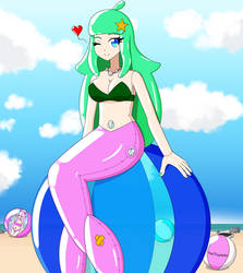Inflatable Mermaid