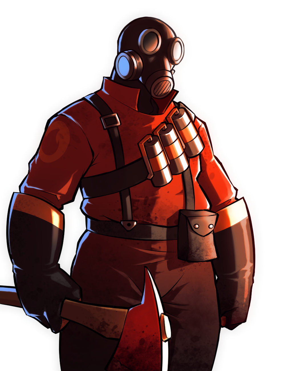 Pyro by Carpinchor on DeviantArt